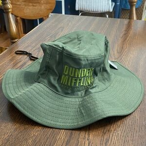 “5/$20” The Office Dunder Mifflin bucket hat in green